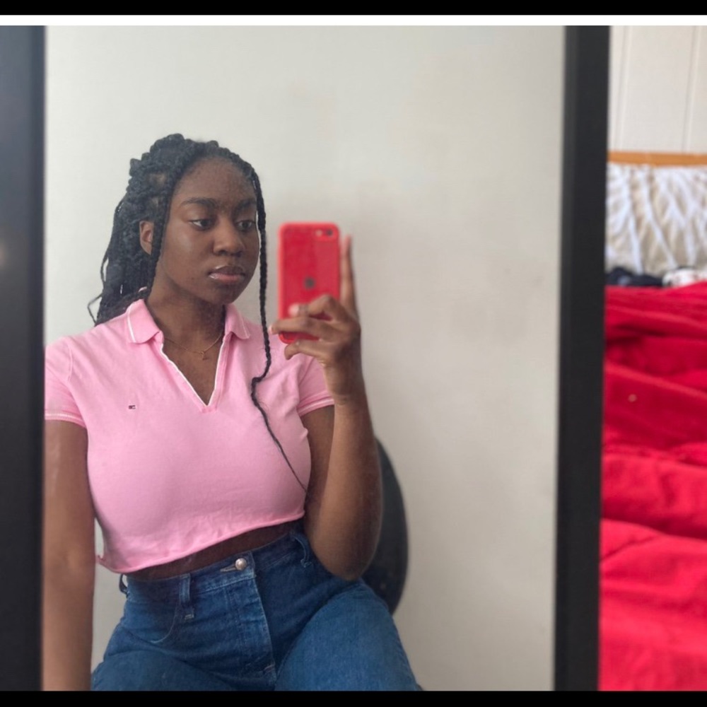 Tommy hifiger cropped tee